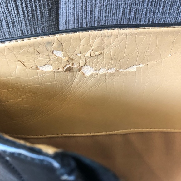 Black knee high leather Nine West Boots. Great used condition. - Picture 5 of 8